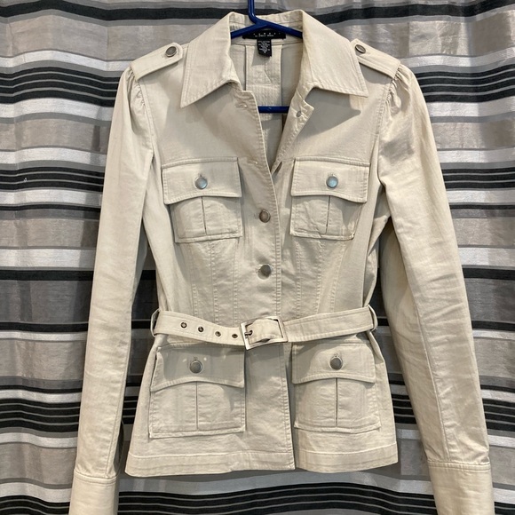 Belted Blazer Laundry by Shelli Segal - Picture 4 of 7